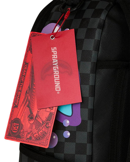 Sprayground PURPLE SLIME SHARK BACKPACK