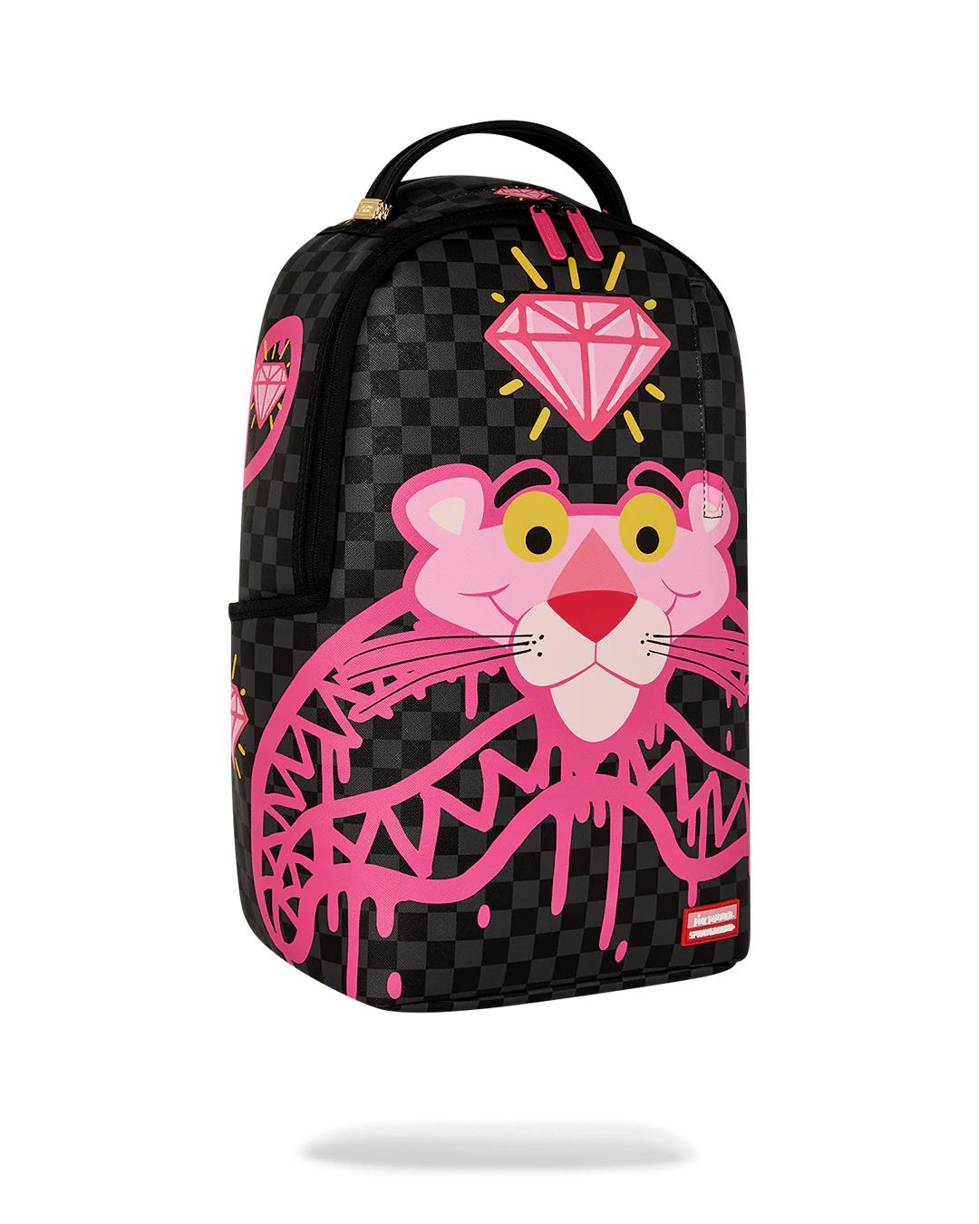 Sprayground PINK PANTHER DIAMOND SHARK BACKPACK