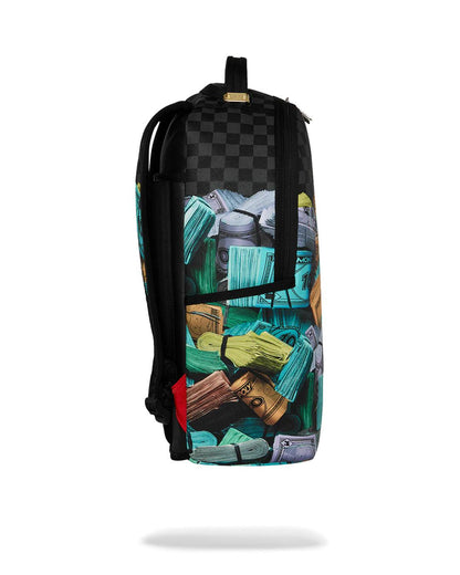 Sprayground MONOPOLY STACK UP BACKPACK