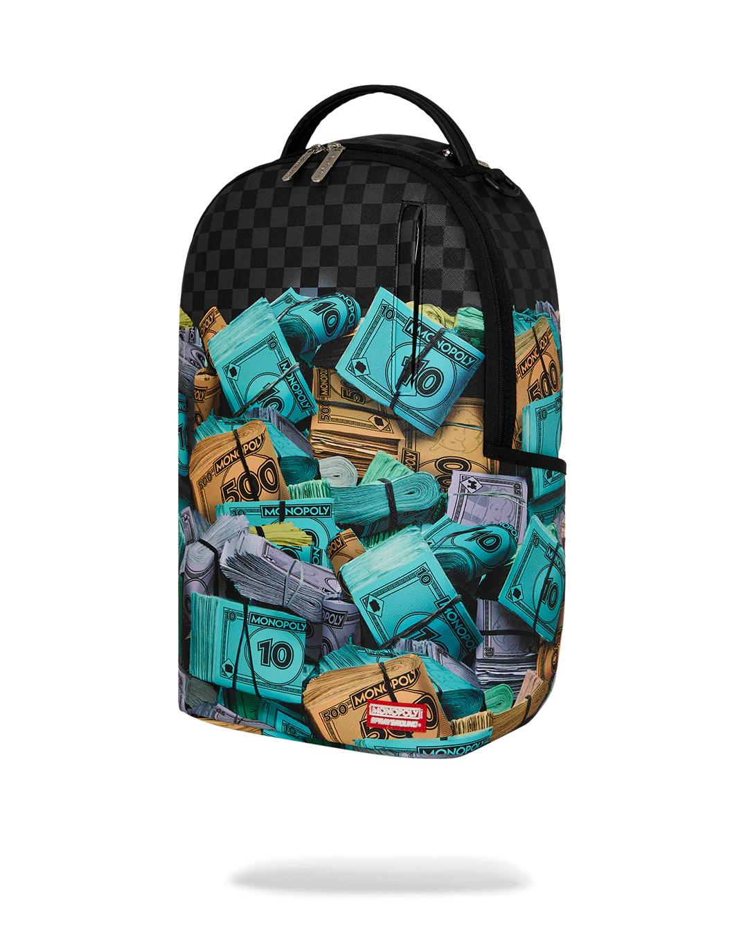 Sprayground MONOPOLY STACK UP BACKPACK