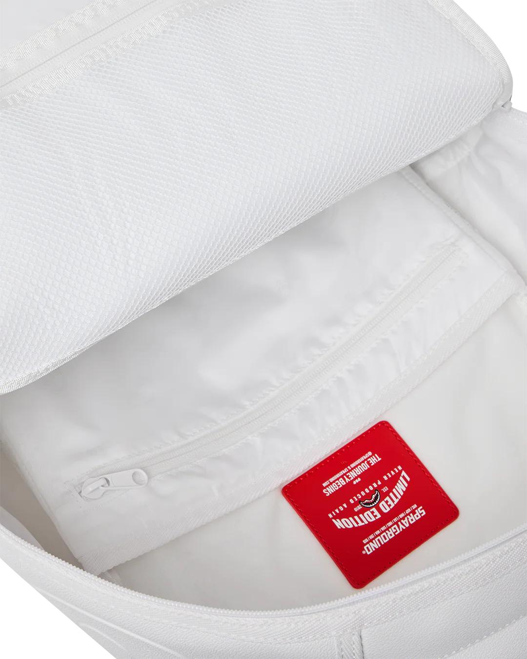 Sprayground GOLD BRICK LUXE WHITE BACKPACK