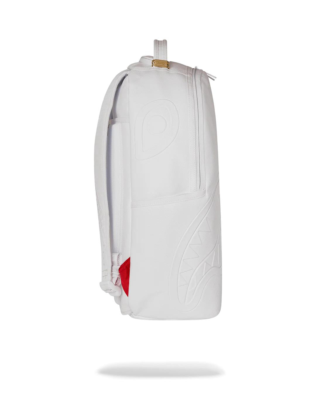 Sprayground GOLD BRICK LUXE WHITE BACKPACK