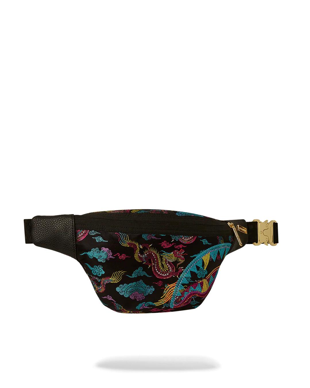 Sprayground EMBROIDERED DRAGONS SAVVY CROSSBODY