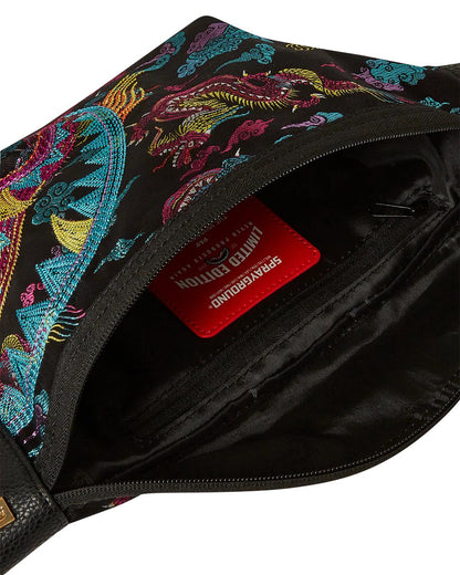 Sprayground EMBROIDERED DRAGONS SAVVY CROSSBODY