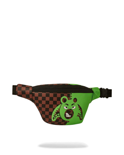 Sprayground GREEN MONEY BEAR SAVVY CROSSBODY