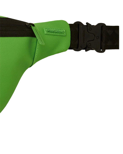 Sprayground GREEN MONEY BEAR SAVVY CROSSBODY