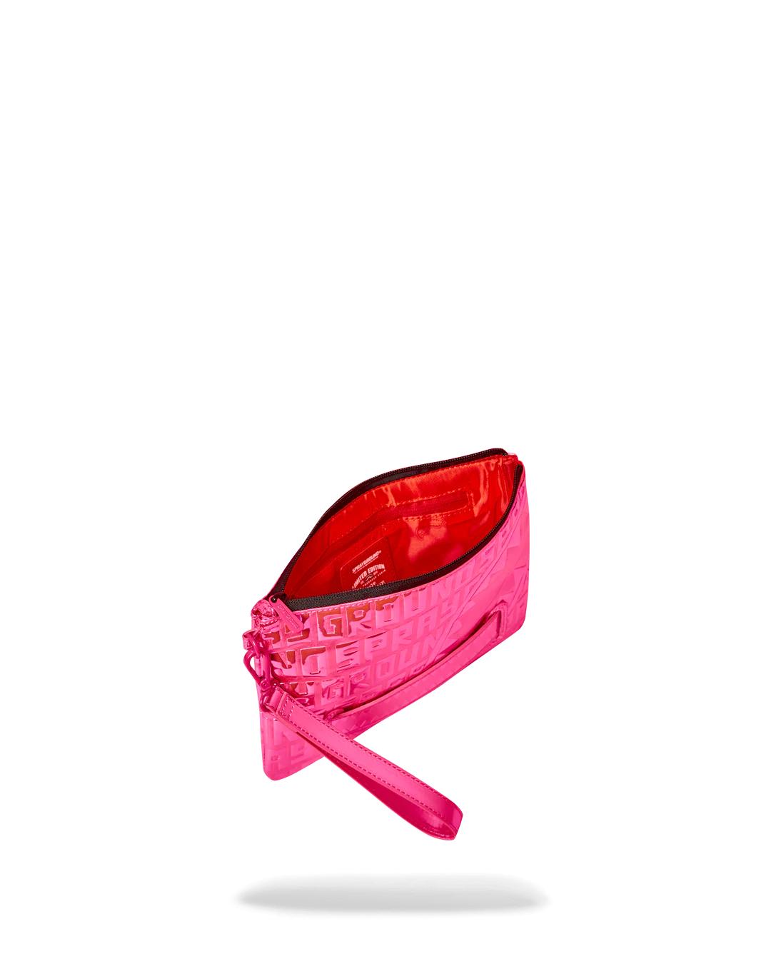 Sprayground INFINITI PINK DIAMOND CROSSOVER CLUTCH