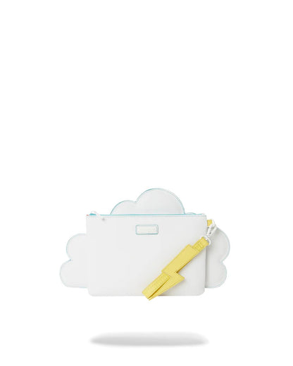 Sprayground CLOUDY WITH A CHANCE OF SHARK CROSSOVER CLUTCH