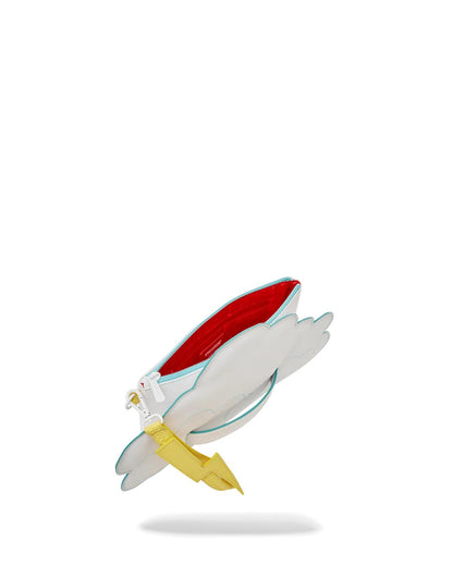 Sprayground CLOUDY WITH A CHANCE OF SHARK CROSSOVER CLUTCH