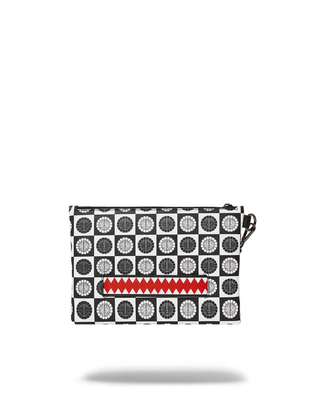 Sprayground POODLE CHECK RON ENGLISH COLLAB POUCHETTE