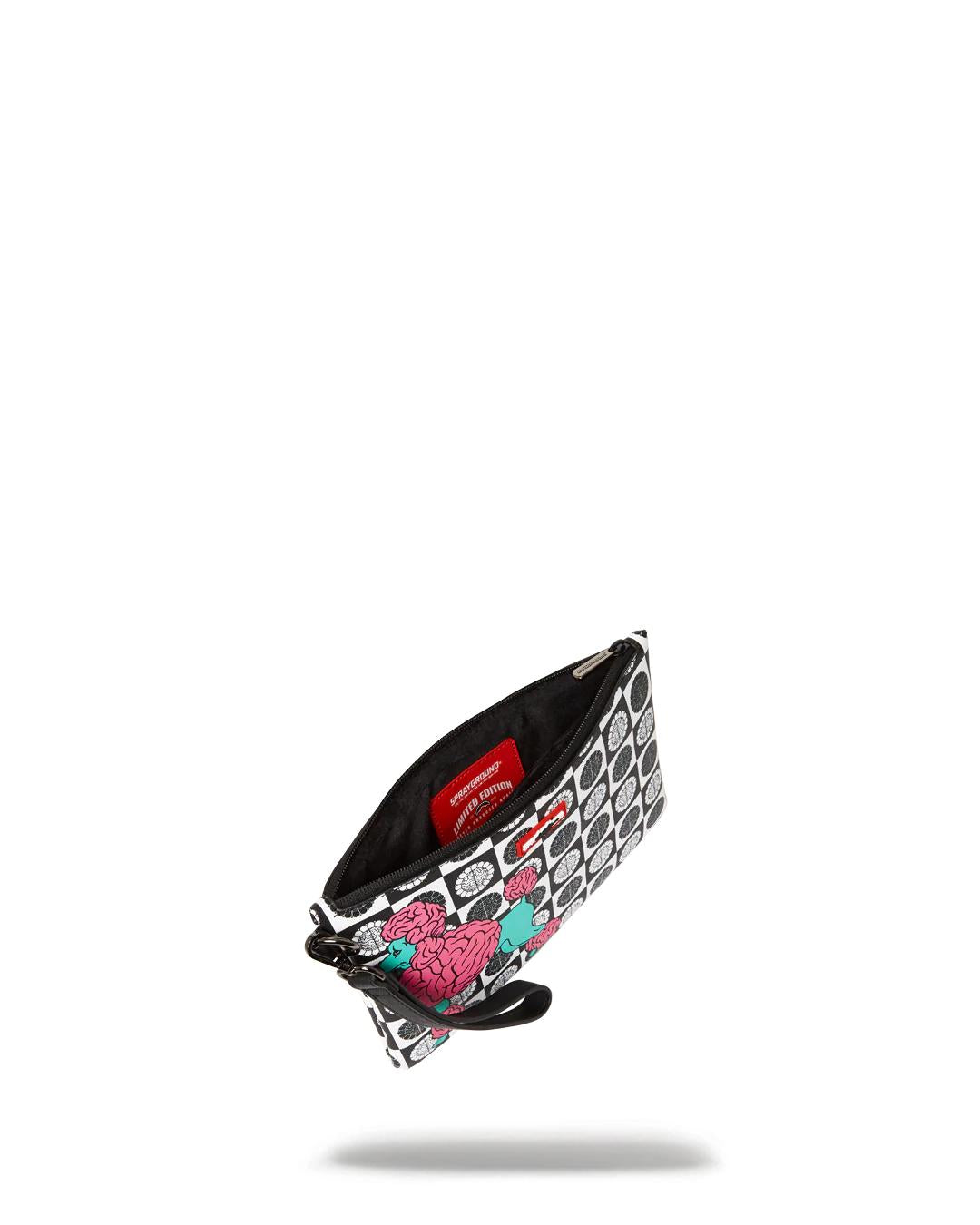 Sprayground POODLE CHECK RON ENGLISH COLLAB POUCHETTE