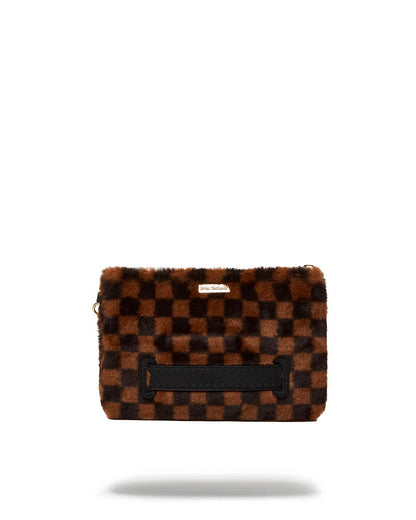 Sprayground FURRR SHARKS IN PARIS CROSSOVER CLUTCH