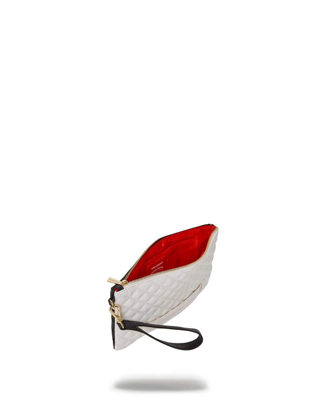 Sprayground LEVELED UP SPLIT QUILT SHARK CROSSOVER CLUTCH