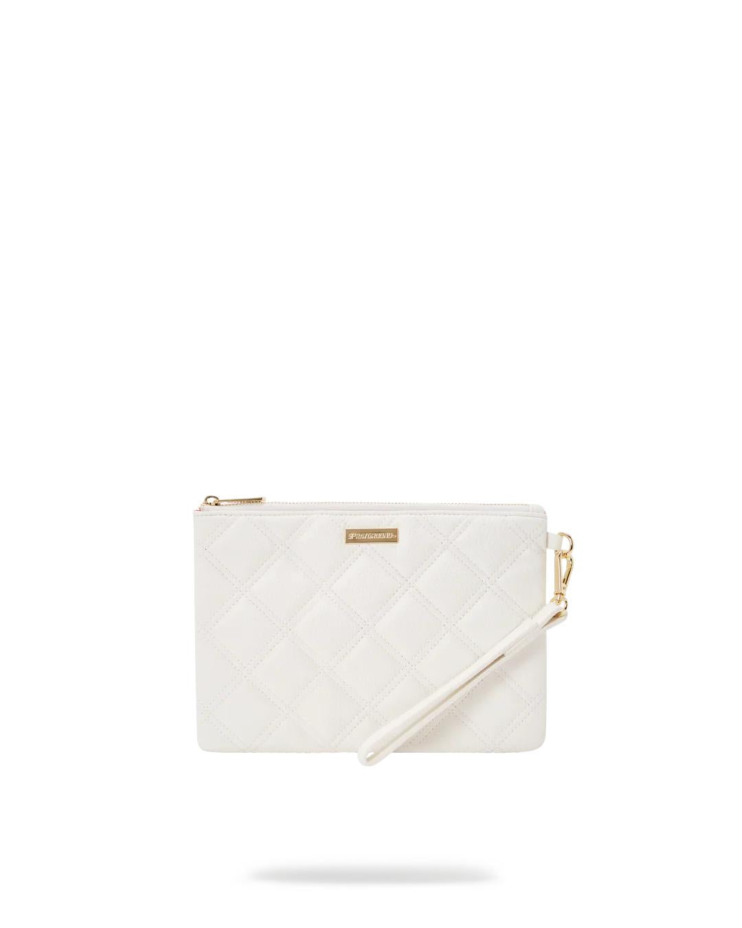 Sprayground RIVIERA LE BLANC GOLD CHAIN SHARK CROSSOVER CLUTCH