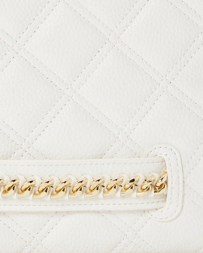 Sprayground RIVIERA LE BLANC GOLD CHAIN SHARK CROSSOVER CLUTCH