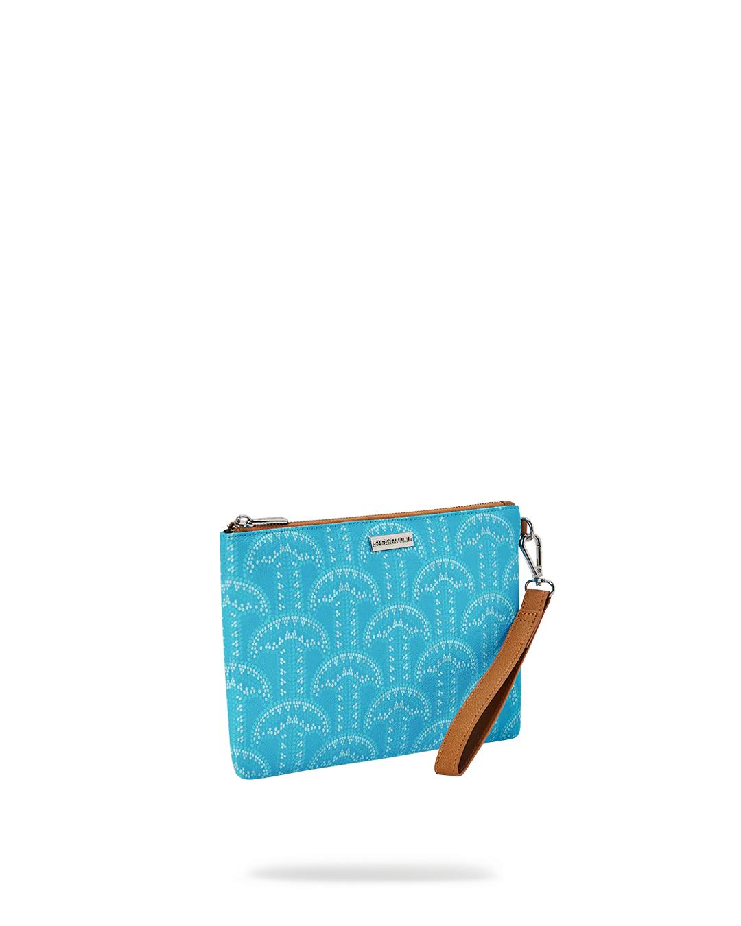 Sprayground ILLUCHAINS TURQ CROSSOVER CLUTCH