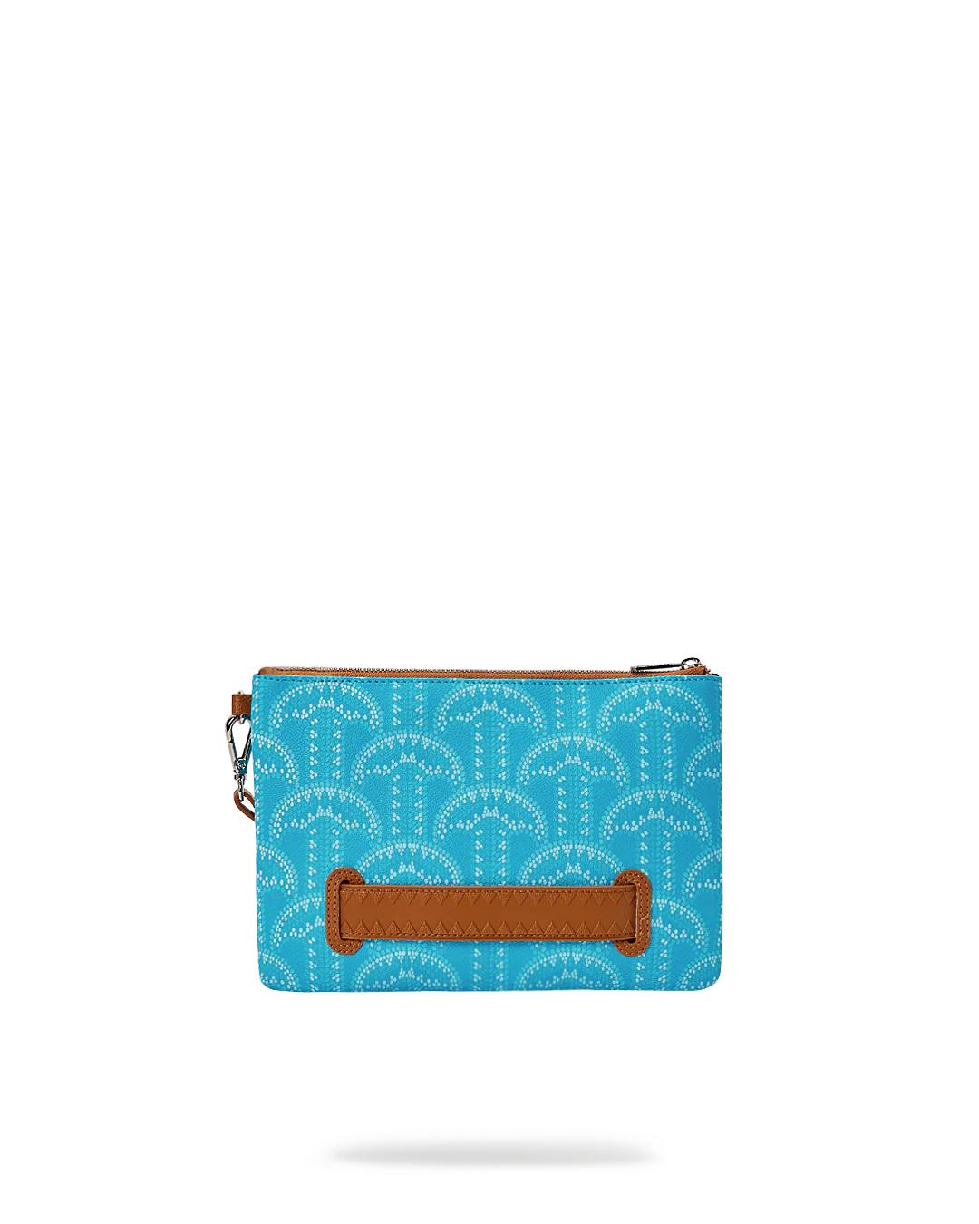 Sprayground ILLUCHAINS TURQ CROSSOVER CLUTCH