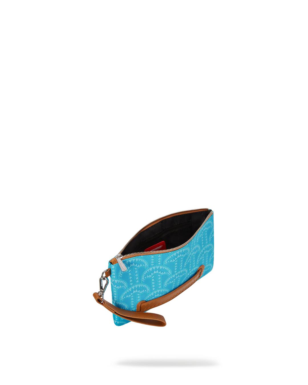 Sprayground ILLUCHAINS TURQ CROSSOVER CLUTCH