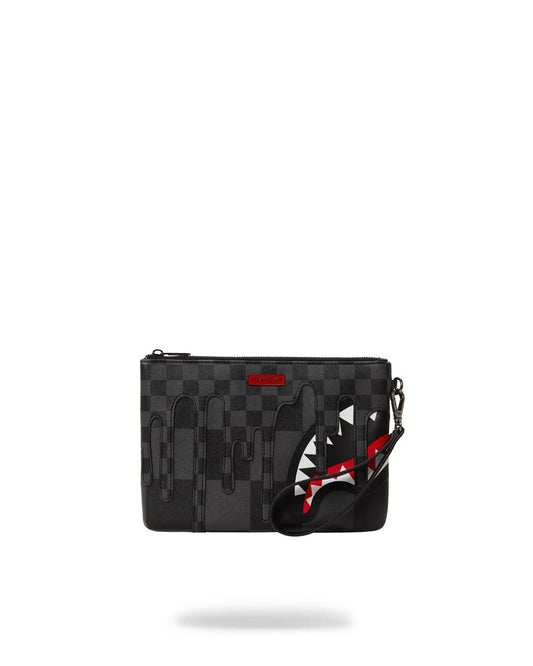 Sprayground XTC GREY SHARKS IN PARIS CROSSOVER CLUTCH