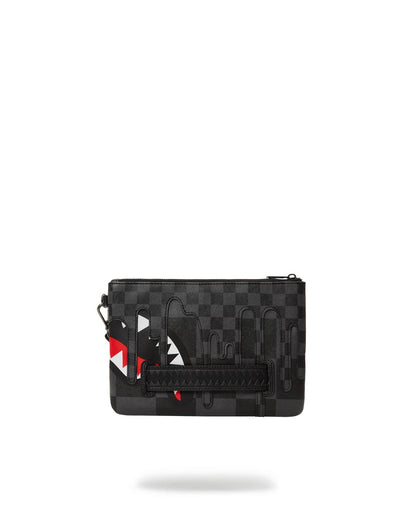Sprayground XTC GREY SHARKS IN PARIS CROSSOVER CLUTCH