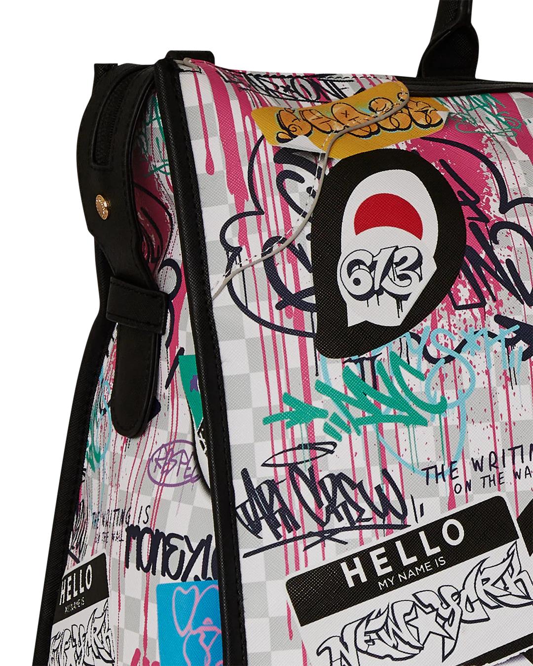 Sprayground CREATE ANOTHER DAY PYRAMID DUFFLE