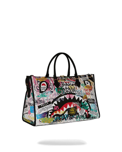 Sprayground CREATE ANOTHER DAY PYRAMID DUFFLE