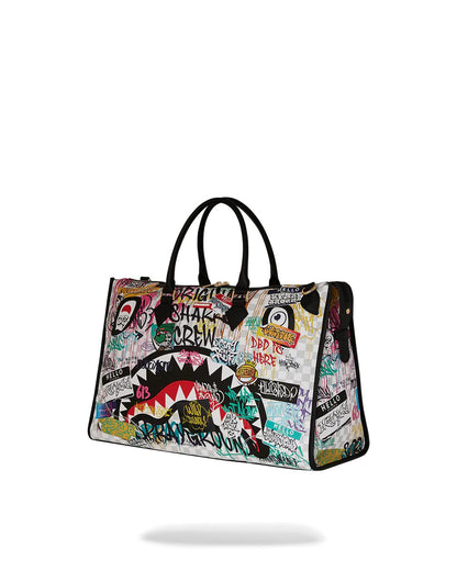 Sprayground CREATE ANOTHER DAY PYRAMID DUFFLE