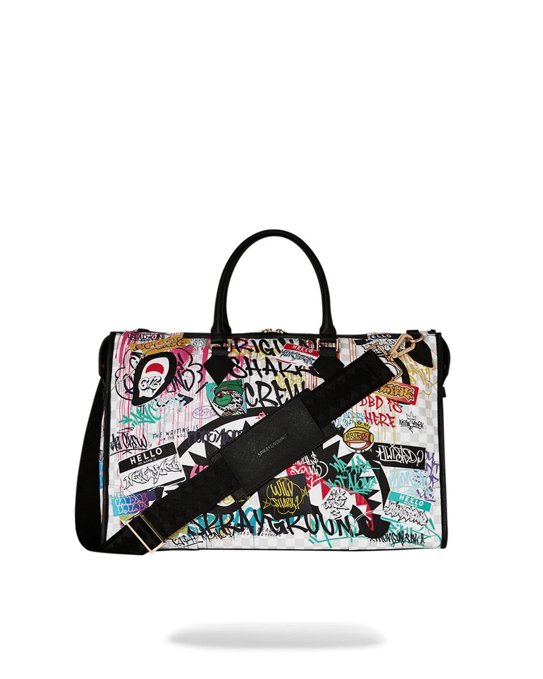 Sprayground CREATE ANOTHER DAY PYRAMID DUFFLE