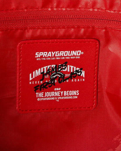 Sprayground JAMES FIRST CLASS GLOBAL TAKEOFF PYRAMID DUFFLE