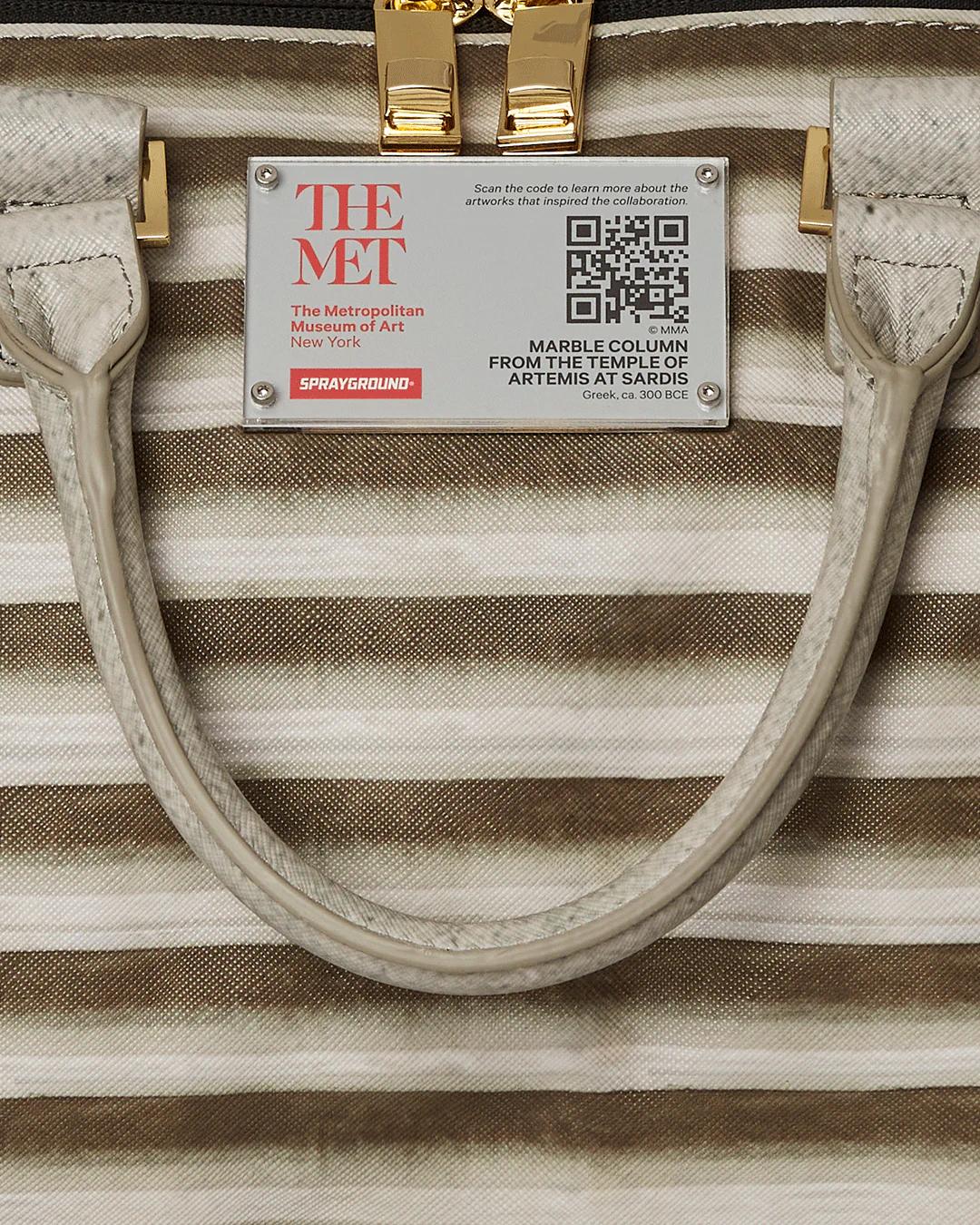 Sprayground THE MET GREEK TEMPLE OF SARDIS COLUMN DUFFLE