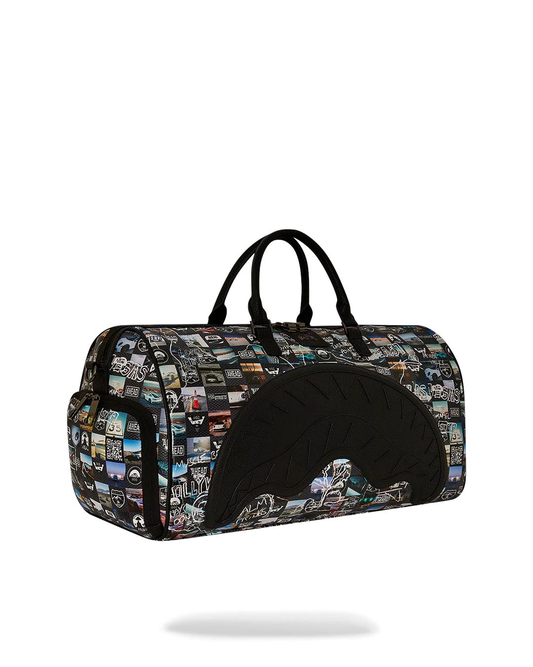 Sprayground PORSCHE AHEAD COLLAB DUFFLE - LIMITED EDITION