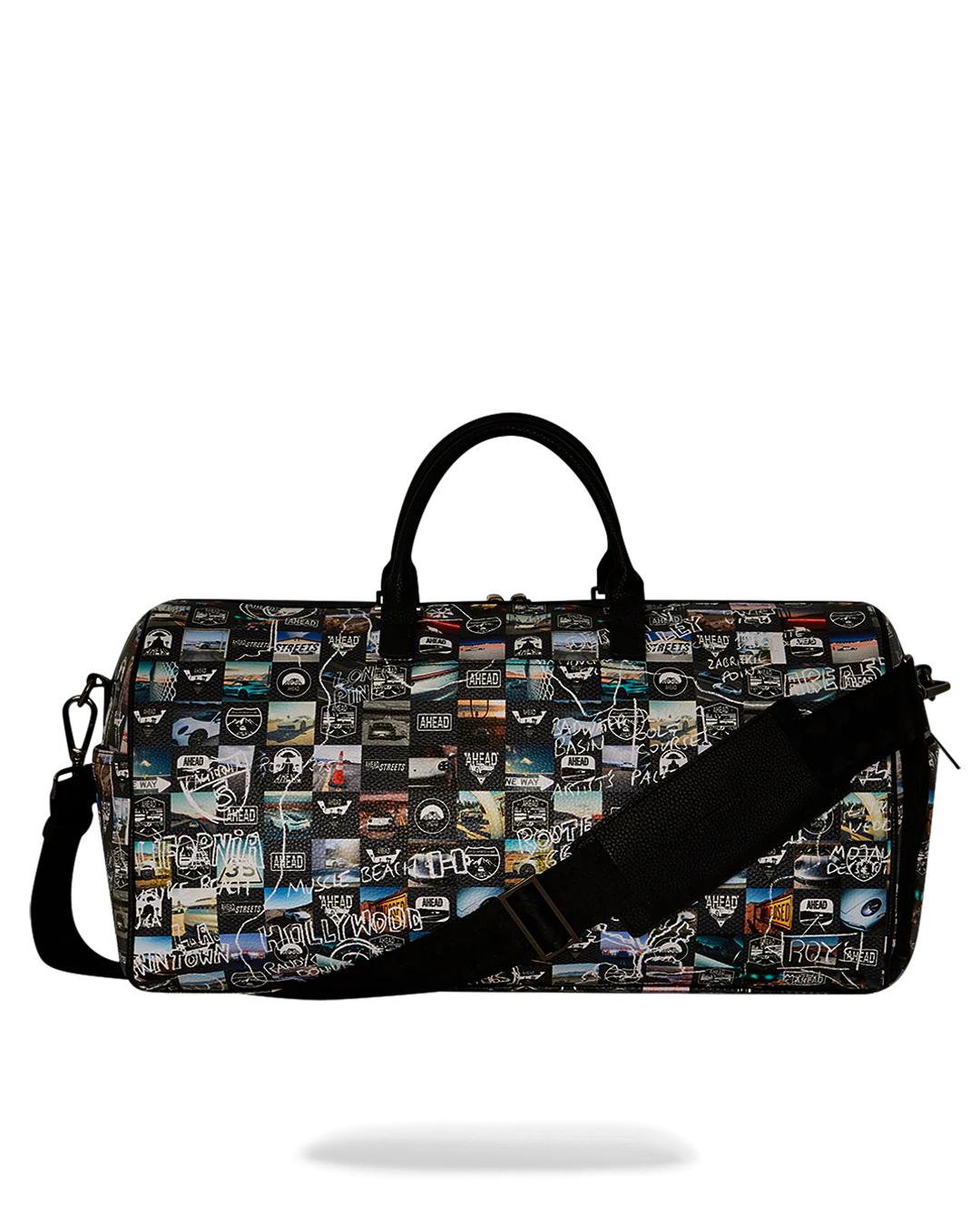 Sprayground PORSCHE AHEAD COLLAB DUFFLE - LIMITED EDITION