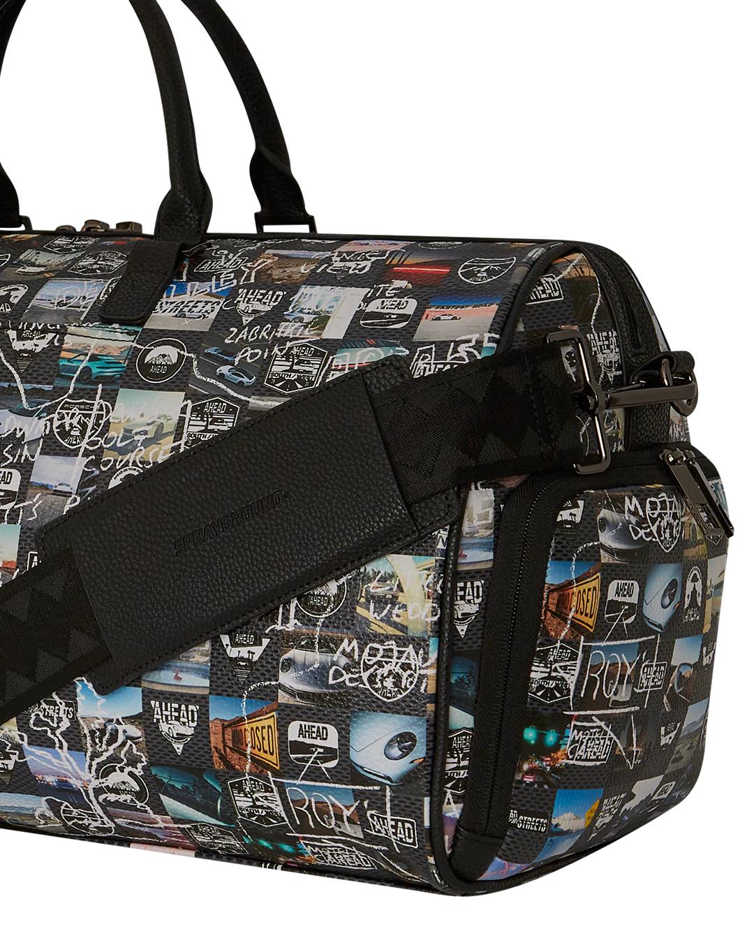 Sprayground PORSCHE AHEAD COLLAB DUFFLE - LIMITED EDITION