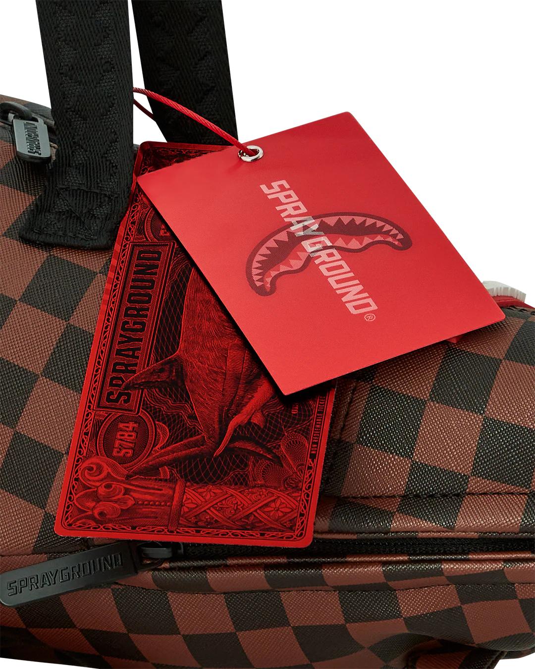 Sprayground SHARKS IN PARIS CLEAR FOR TAKEOFF SHARK MEDIUM DUFFLE