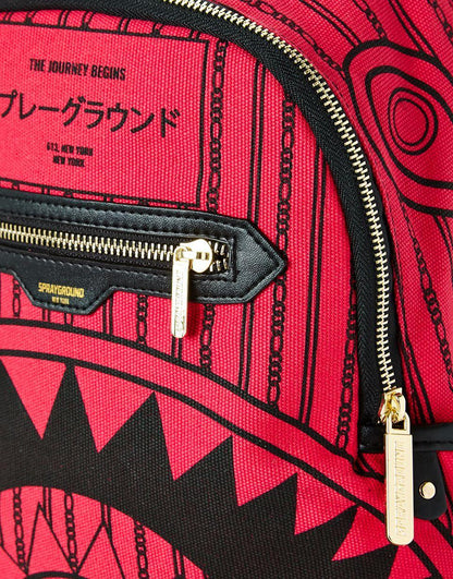 Sprayground PINK REVERSE SHARKS IN PARIS SAVAGE