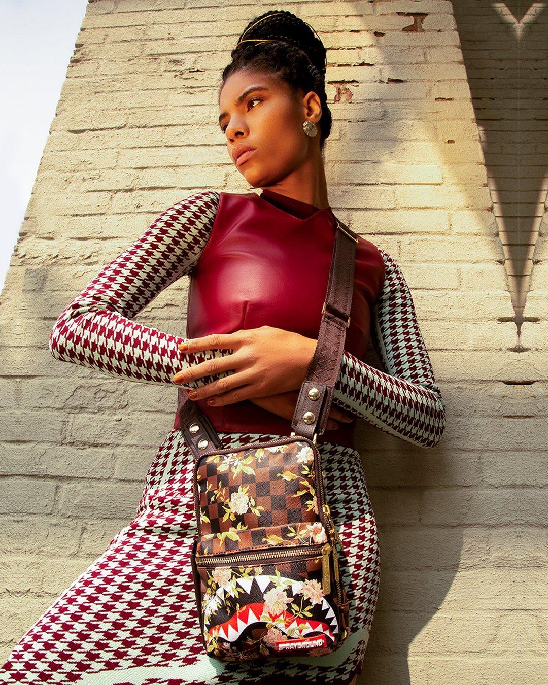 Sprayground SHARKFLOWER CROSSBODY SLING