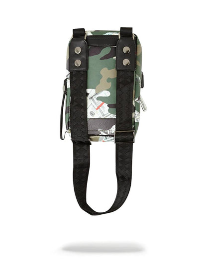Sprayground CAMO MONEY SHARK SLING