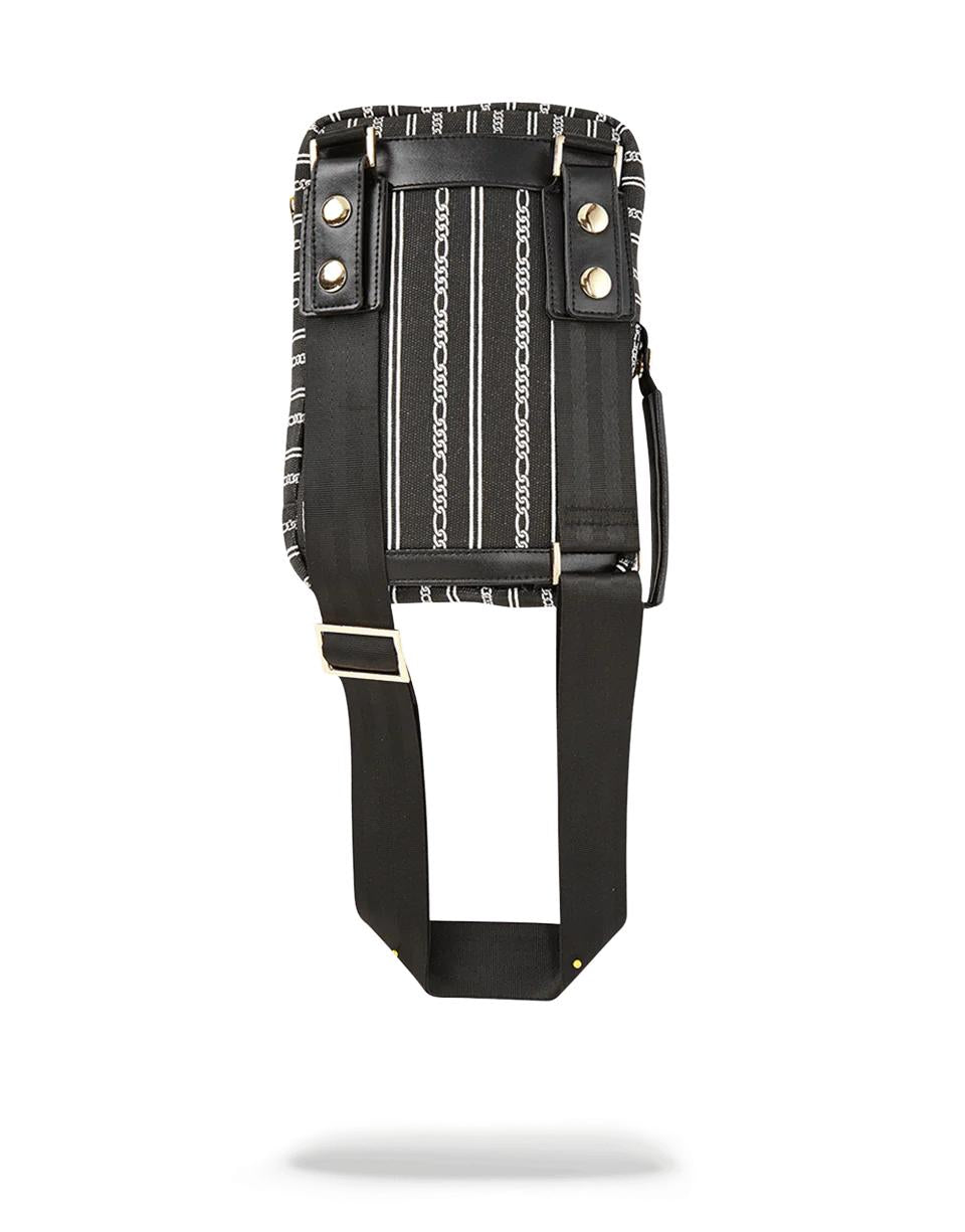 Sprayground REVERSE BLACK SHARKS IN PARIS SLING