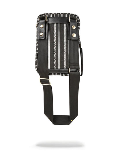 Sprayground REVERSE BLACK SHARKS IN PARIS SLING