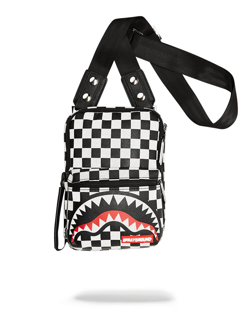 Sprayground REFLECTIVE SHARKS IN PARIS SLING