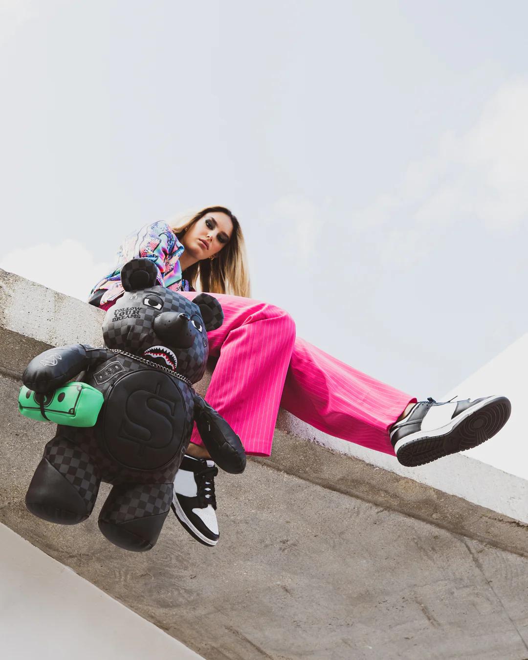 Sprayground HENNY AIIR TO THE THRONE MONEYBEAR TEDDYBEAR BACKPACK
