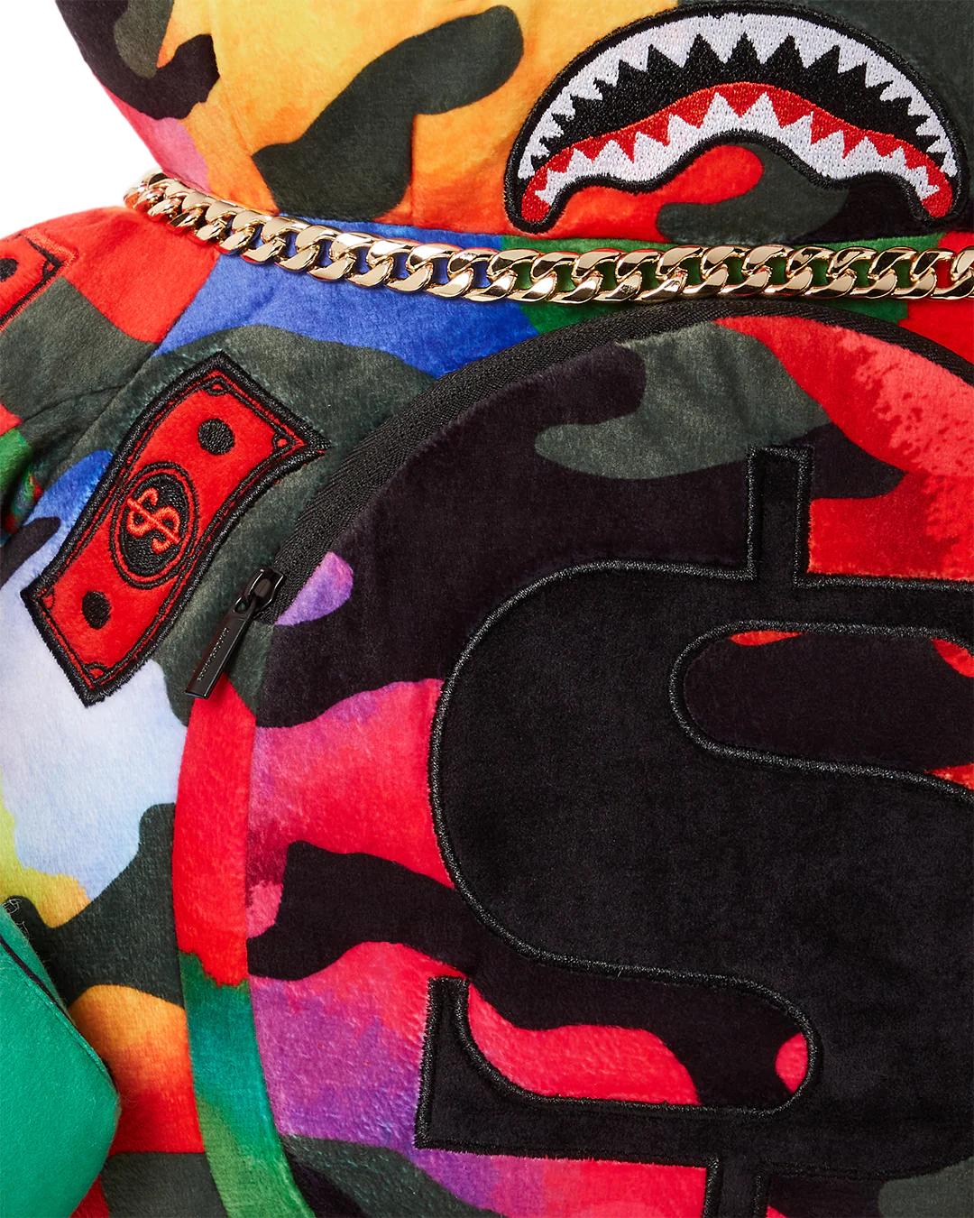 Sprayground CAMOBURST MONEYBEAR TEDDYBEAR BACKPACK