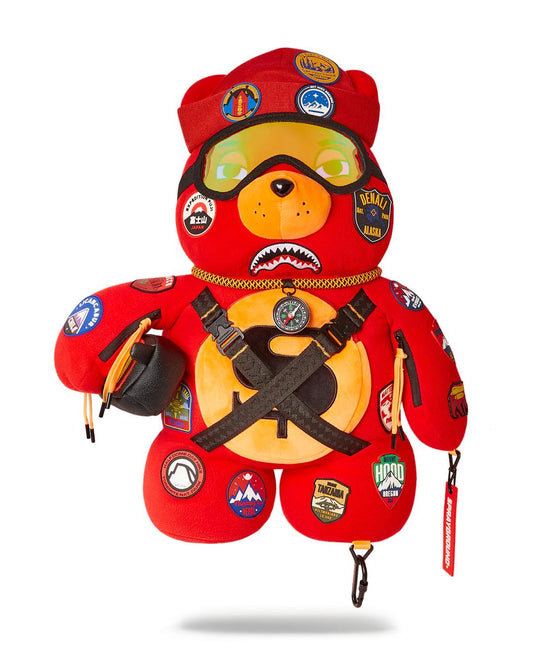Sprayground THE GLOBAL EXPEDITION MONEYBEAR TEDDYBEAR BACKPACK