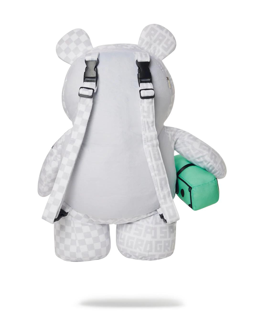 Sprayground SPLIT THE CHECK (PEARL) MONEYBEAR TEDDYBEAR BACKPACK