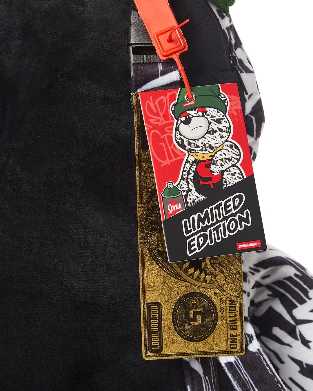 Sprayground NIGHT NIGHT MONEYBEAR TEDDYBEAR BACKPACK