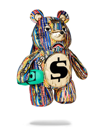 Sprayground THE GOLDEN AGE MONEYBEAR TEDDYBEAR BACKPACK