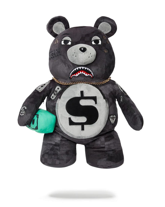 Sprayground 3AM NEVER SLEEP MONEYBEAR TEDDYBEAR BACKPACK