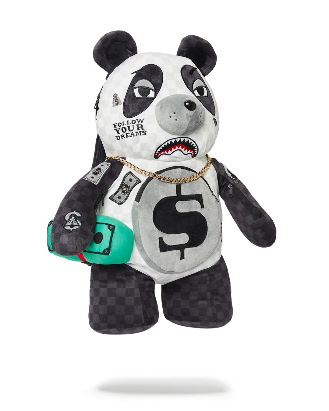 Sprayground MONEYBEAR TEDDYBEAR BACKPACK PANDA PANDA PANDA