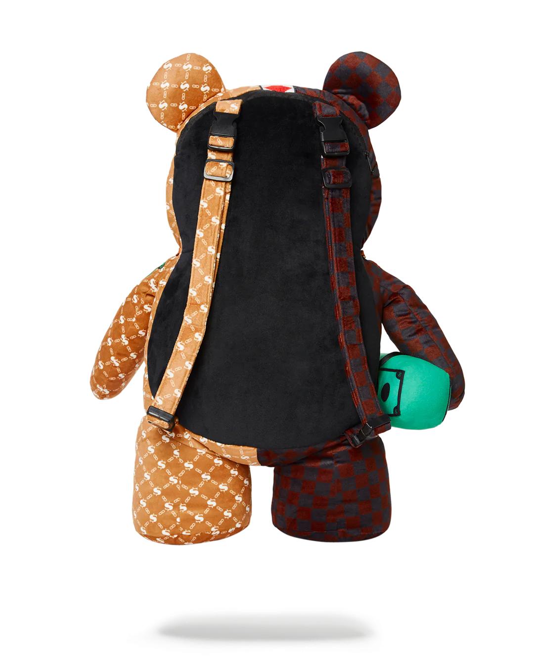 Sprayground MONEY BEAR TEDDYBEAR BACKPACK PARIS VS FLORENCE