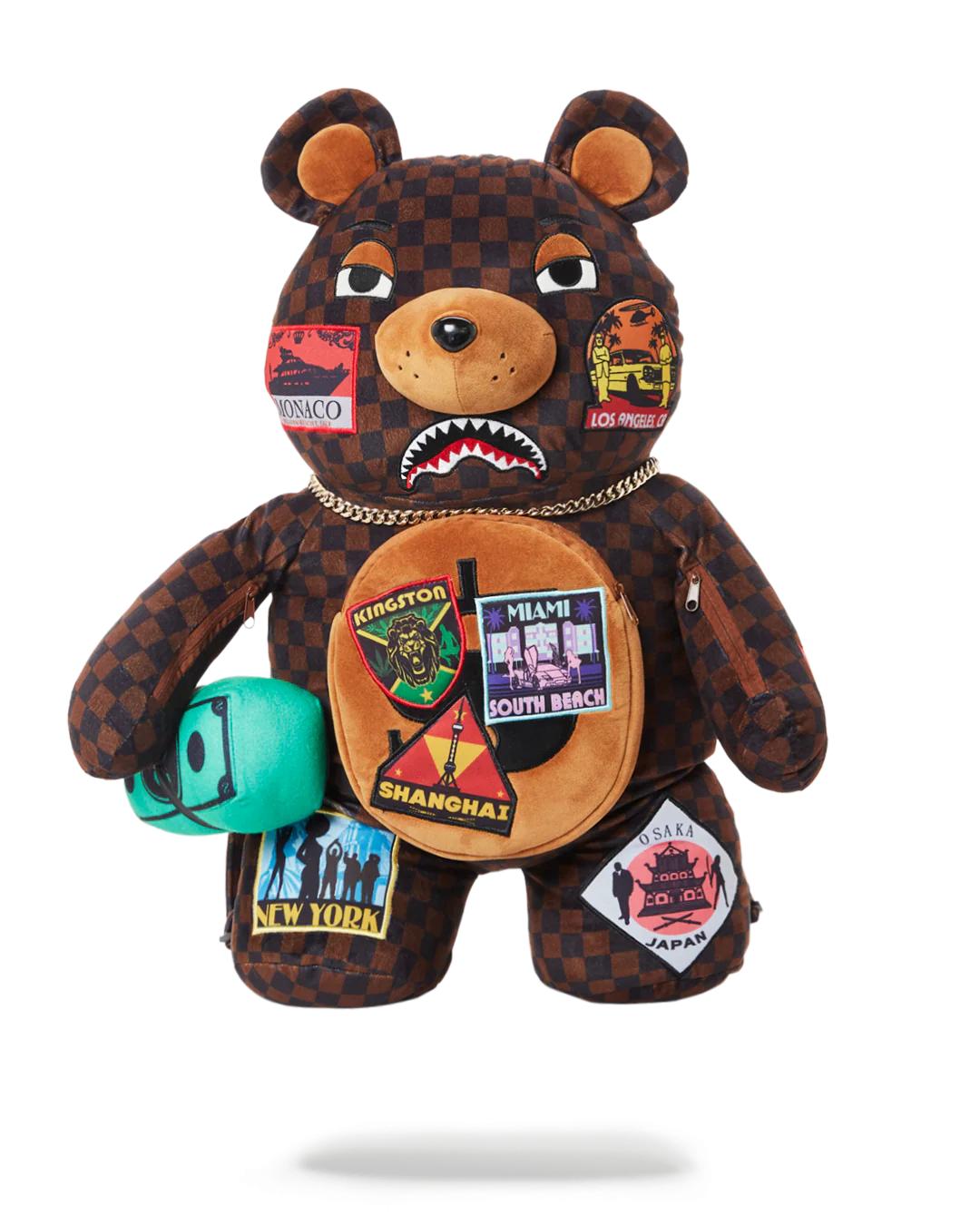 Sprayground GLOBAL MOGUL MONEYBEAR TEDDYBEAR BACKPACK
